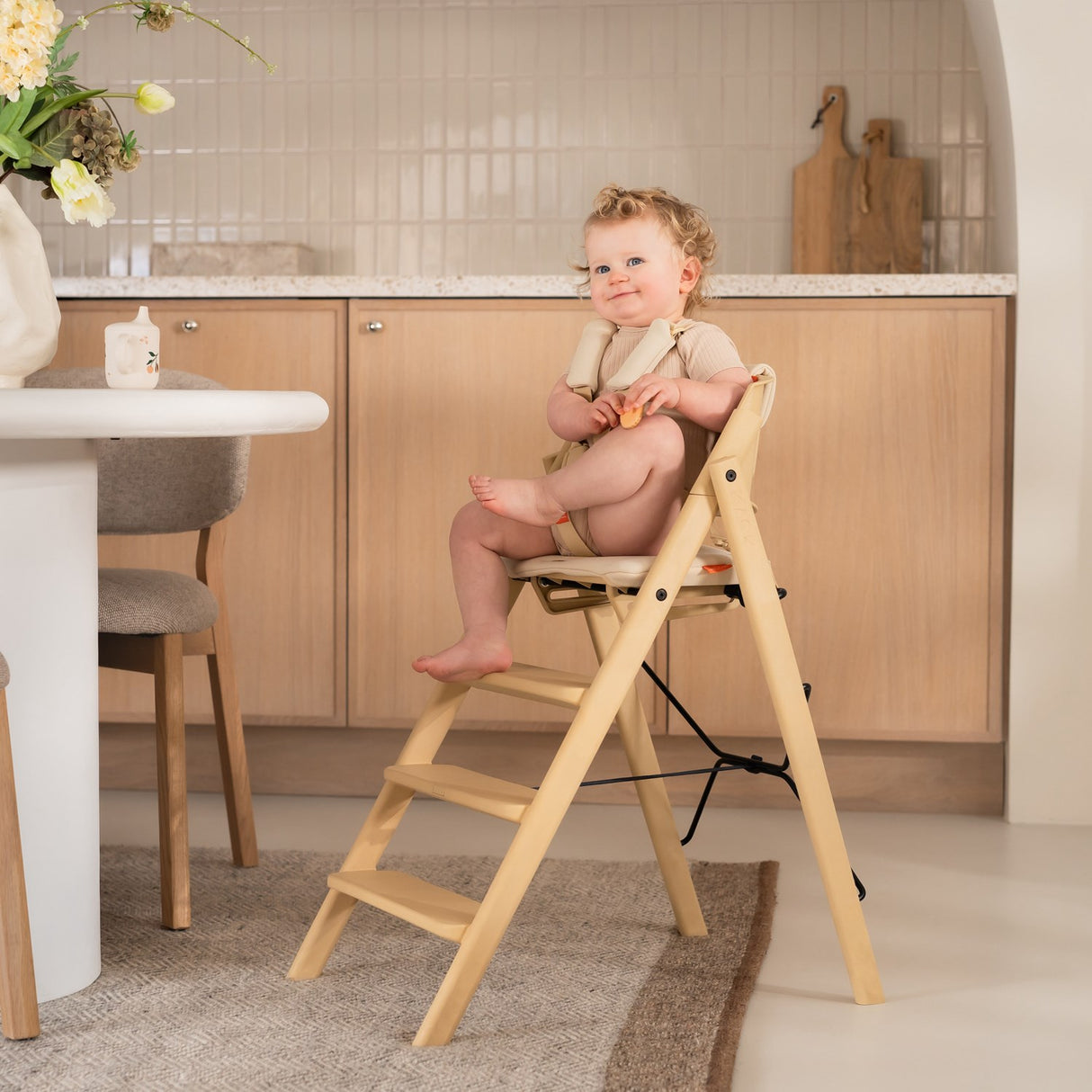 KAOS Desert Sand KLAPP® Jr. Harness & Hynde Sæt