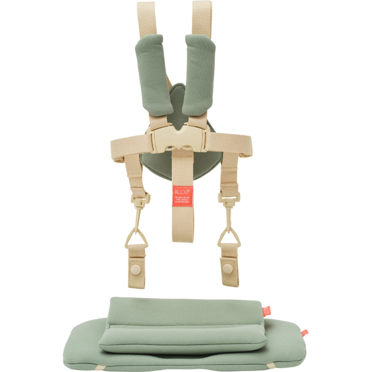 KAOS Mineral Green KLAPP® Jr. Harness & Hynde Sæt
