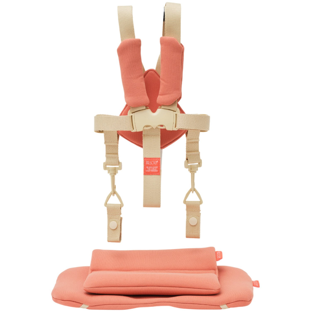 KAOS Terracotta Pink KLAPP® Jr. Harness & Hynde Sæt
