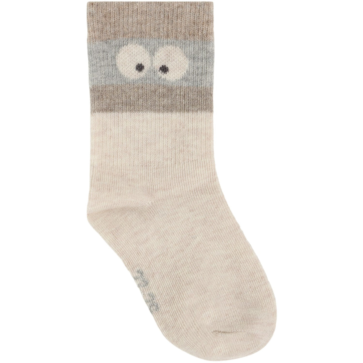 Minymo Light Grey Melange Strømper M/ Pattern 5-Pack