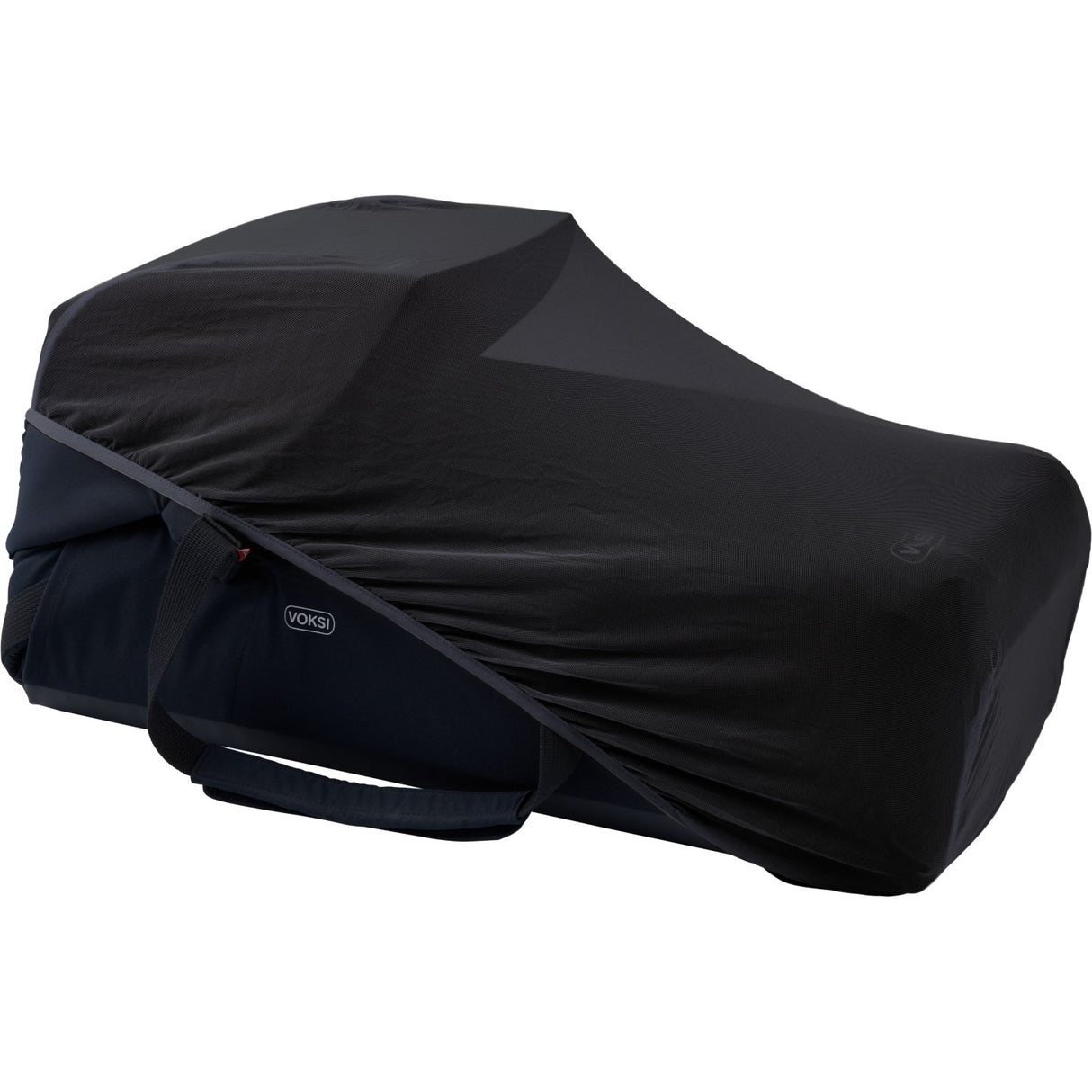 Voksi® Black Leaf Carry Me Inklusiv Sun Canopy Og Mosquito Net Bundle