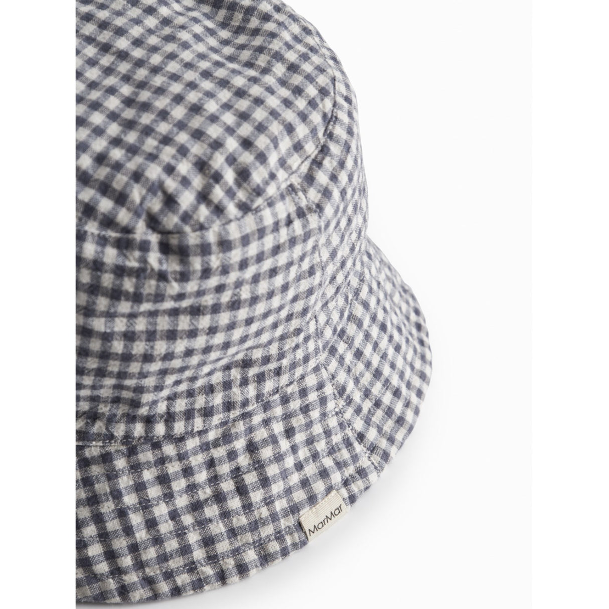 MarMar Cotton Linen Marine Check Arida Hue