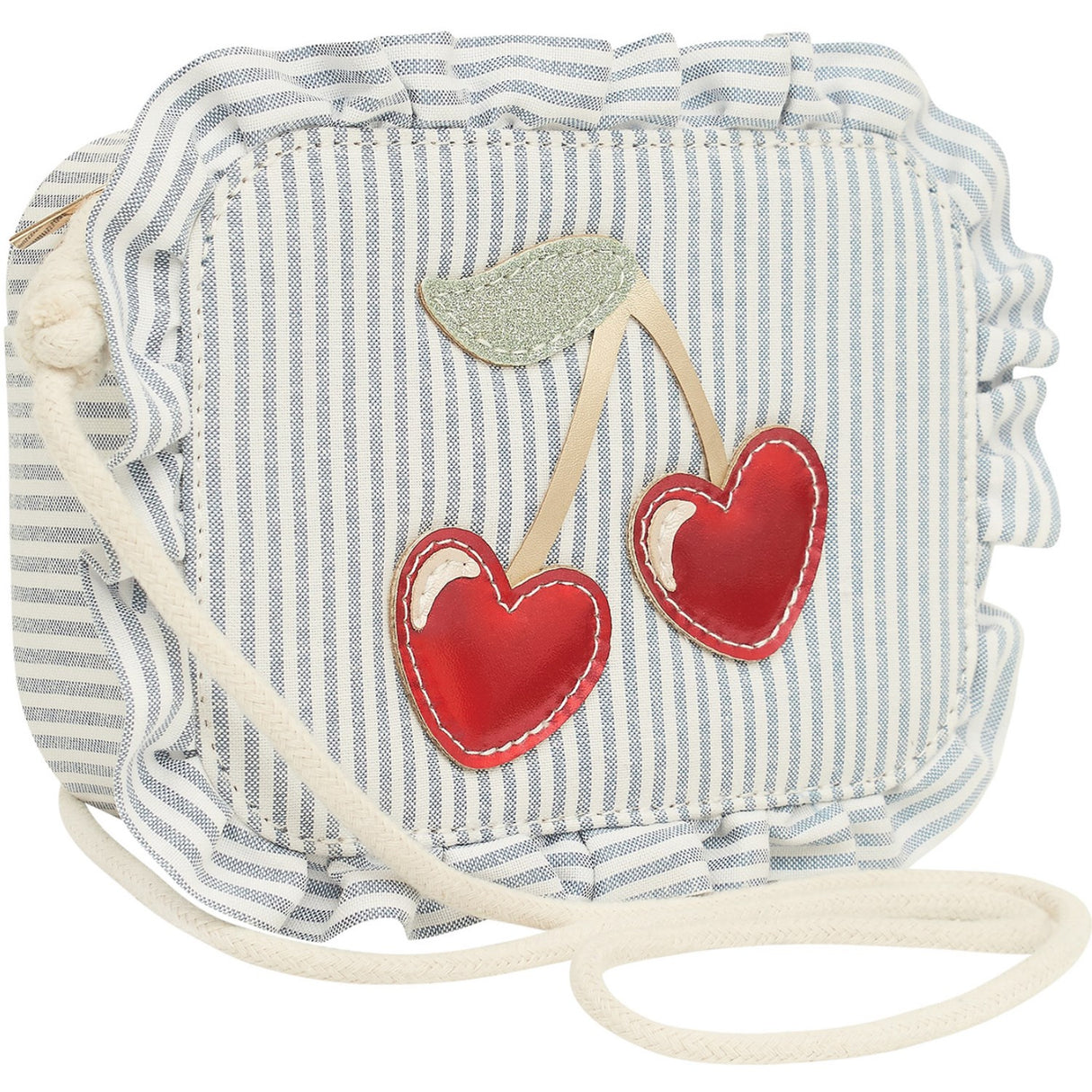 Mimi & Lula Skuldertaske - Striped Cherry Mon Cheri