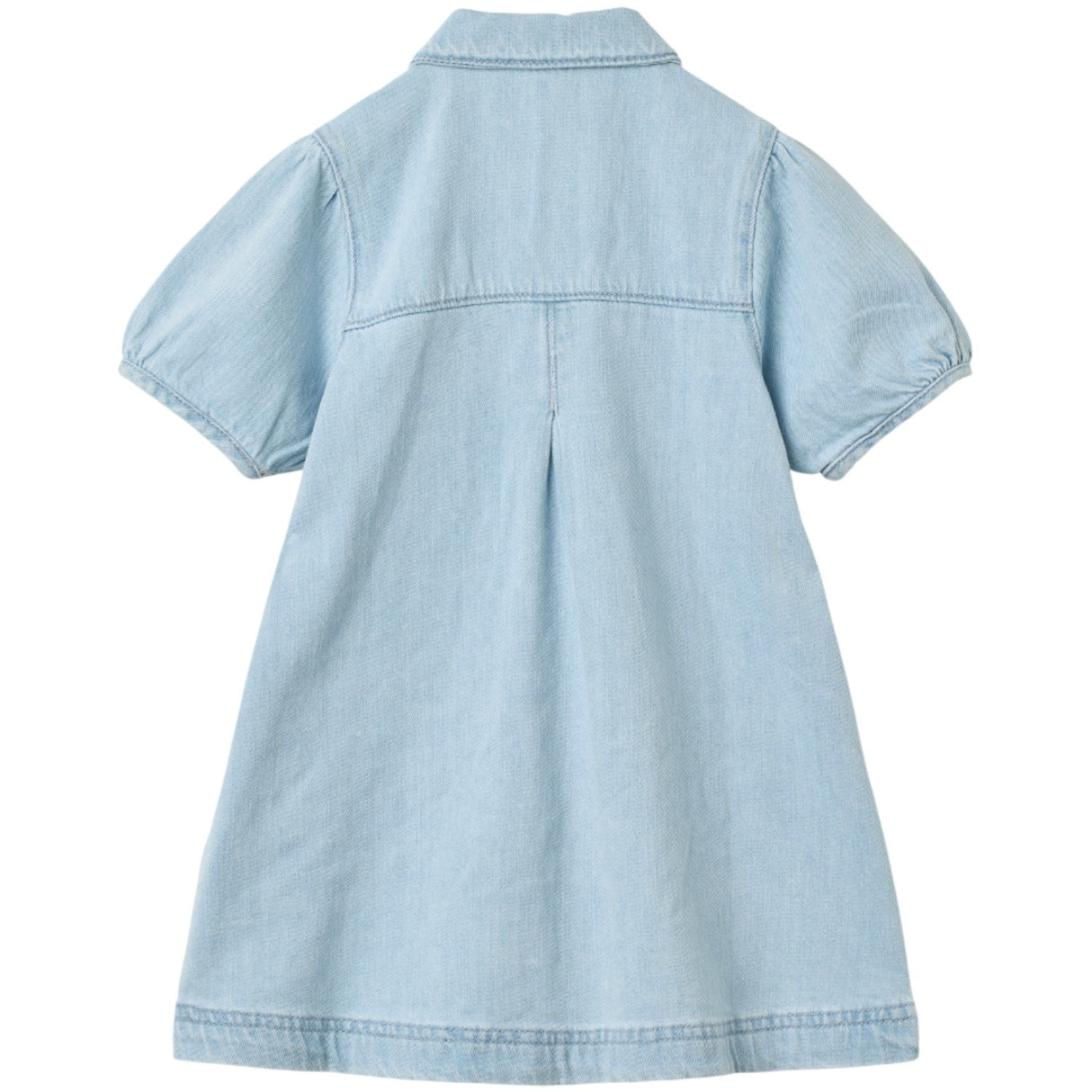 COPENHAGEN COLORS x Luksusbaby Lt. Blue Washed Organic Denim Kjole - Limited