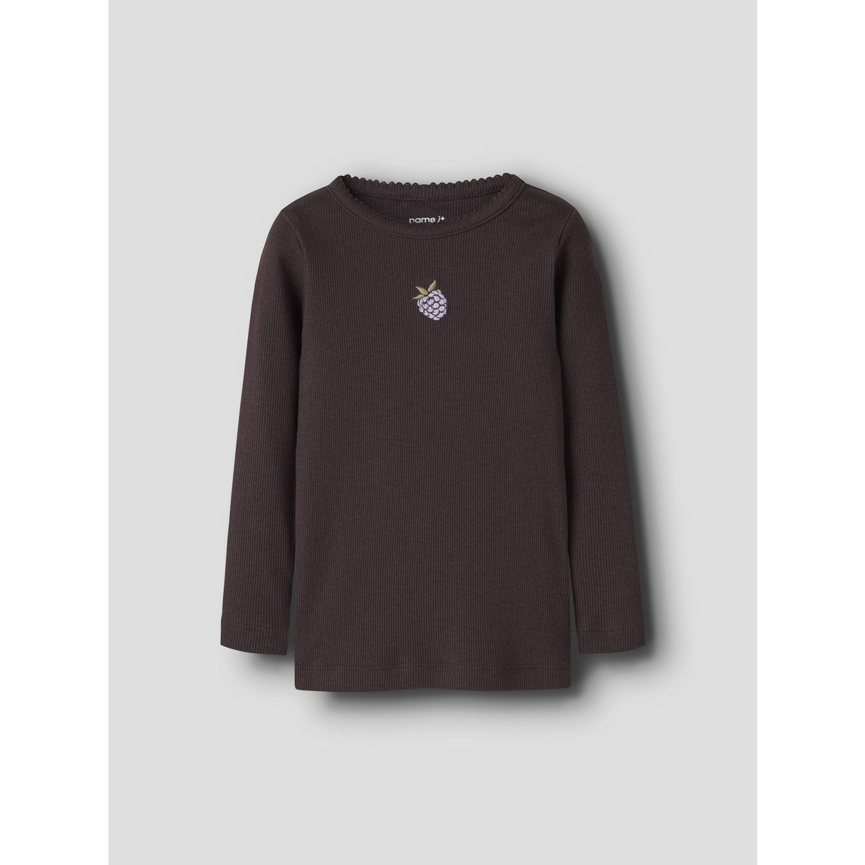 Name It Chocolate Plum Nmfonaya Ls Xsl Top Æske