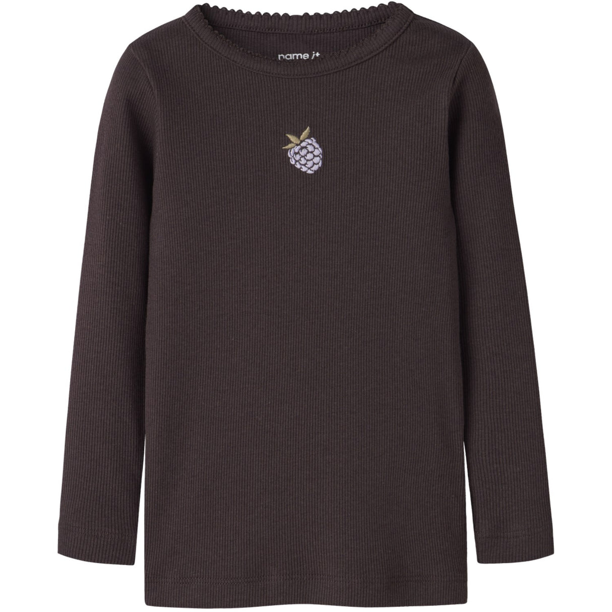 Name It Chocolate Plum Nmfonaya Ls Xsl Top Æske