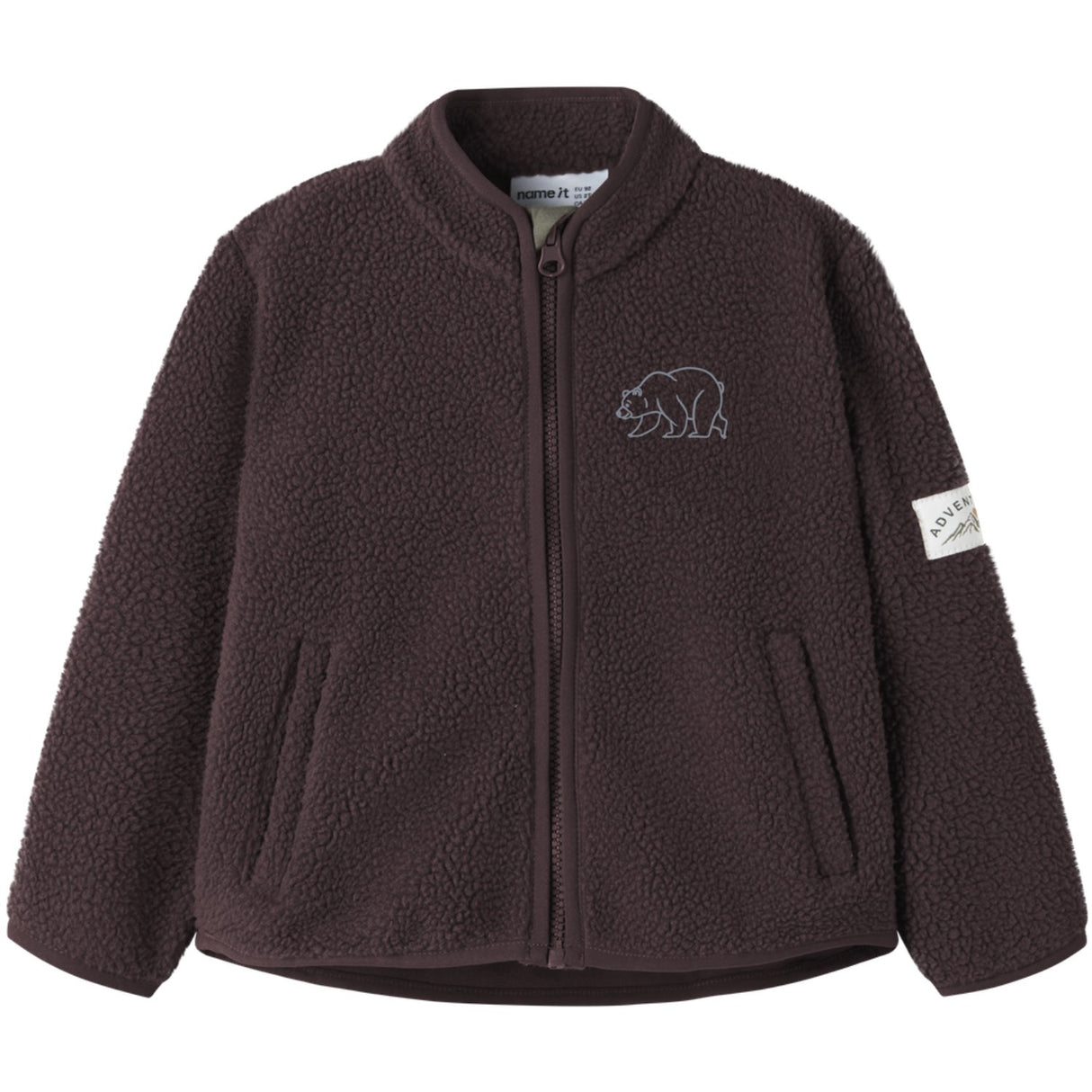 Name It Chocolate Plum Nmmowe Ls Nreg Bamse Card