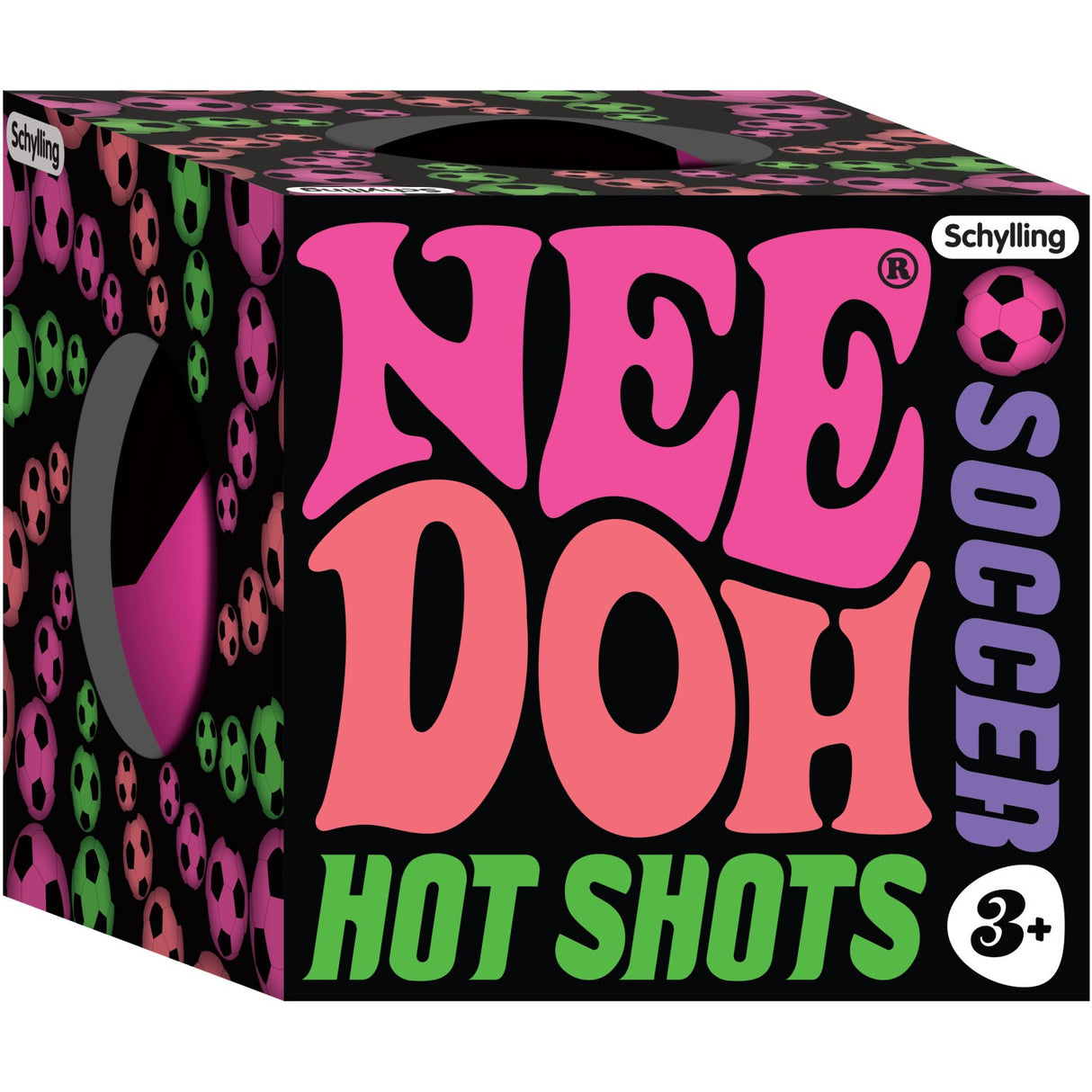 NeeDoh Hot Shots Football 3 Asst. CDU