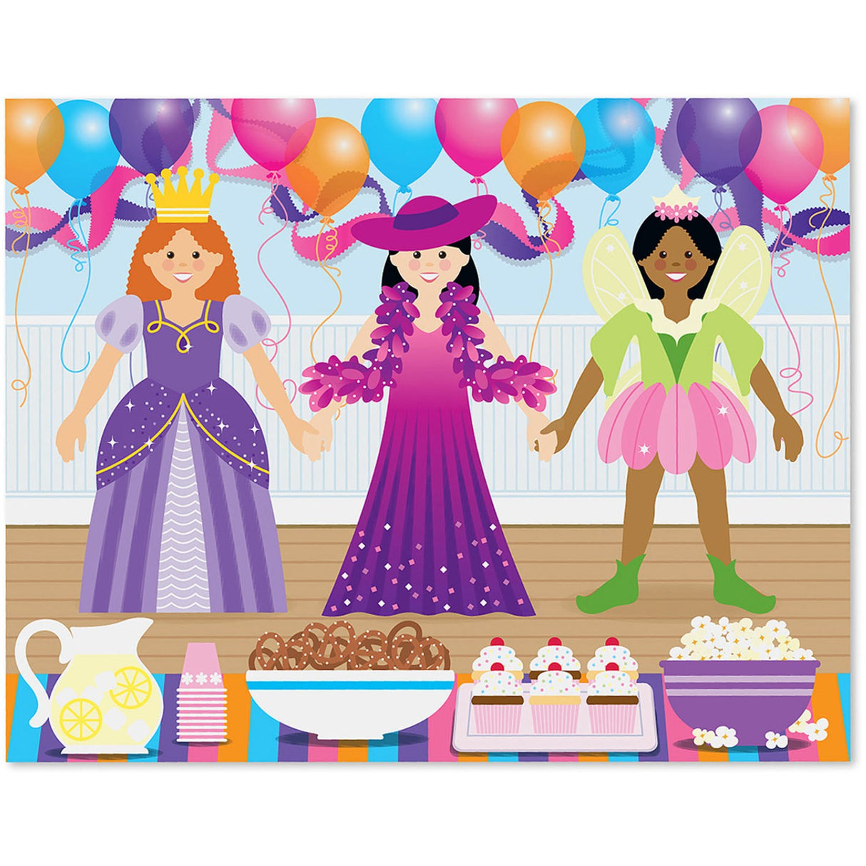 Melissa & Doug Multifarvet Reusable Sticker Pad Dress-Up