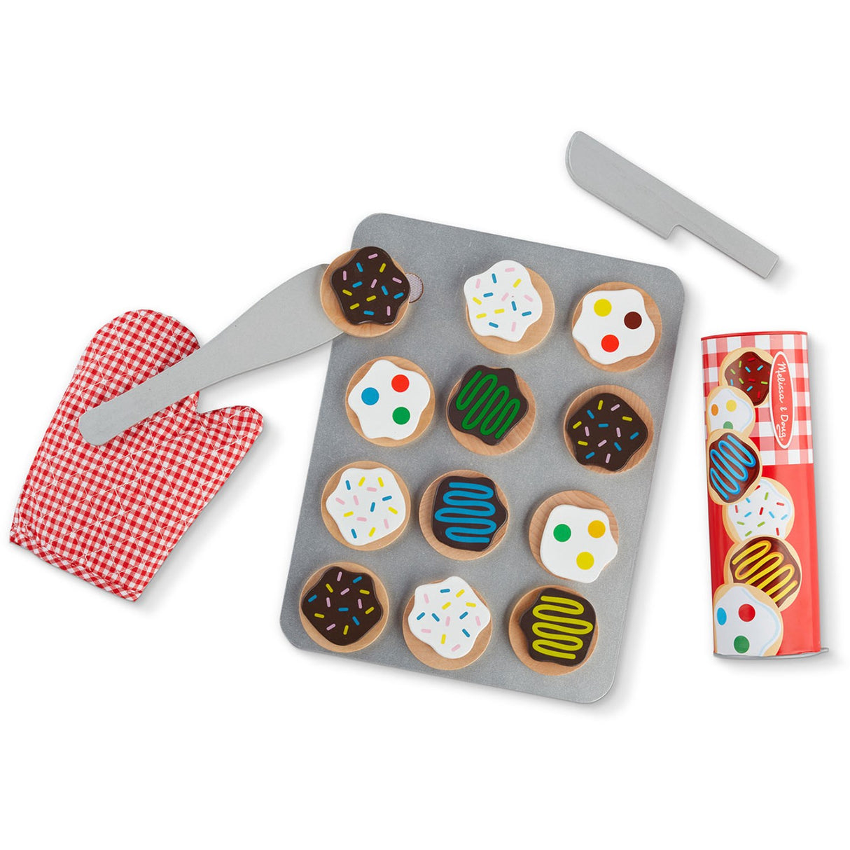 Melissa & Doug Multifarvet Bagesæt Småkager
