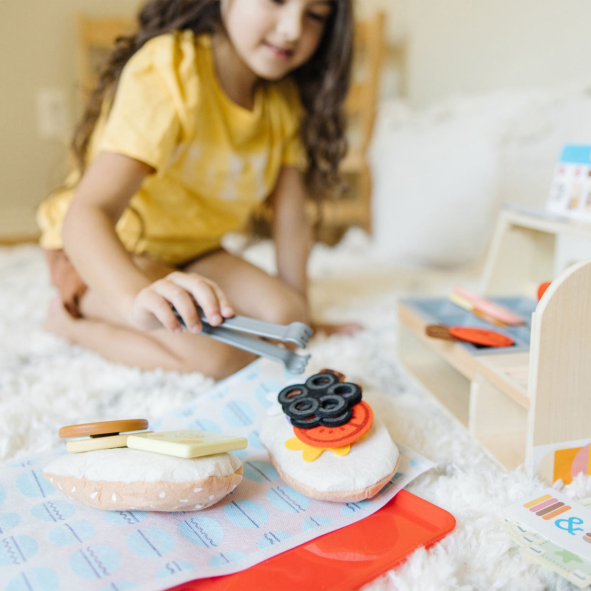 Melissa & Doug Multifarvet Sandwich-Disk Sæt Med 52 Dele