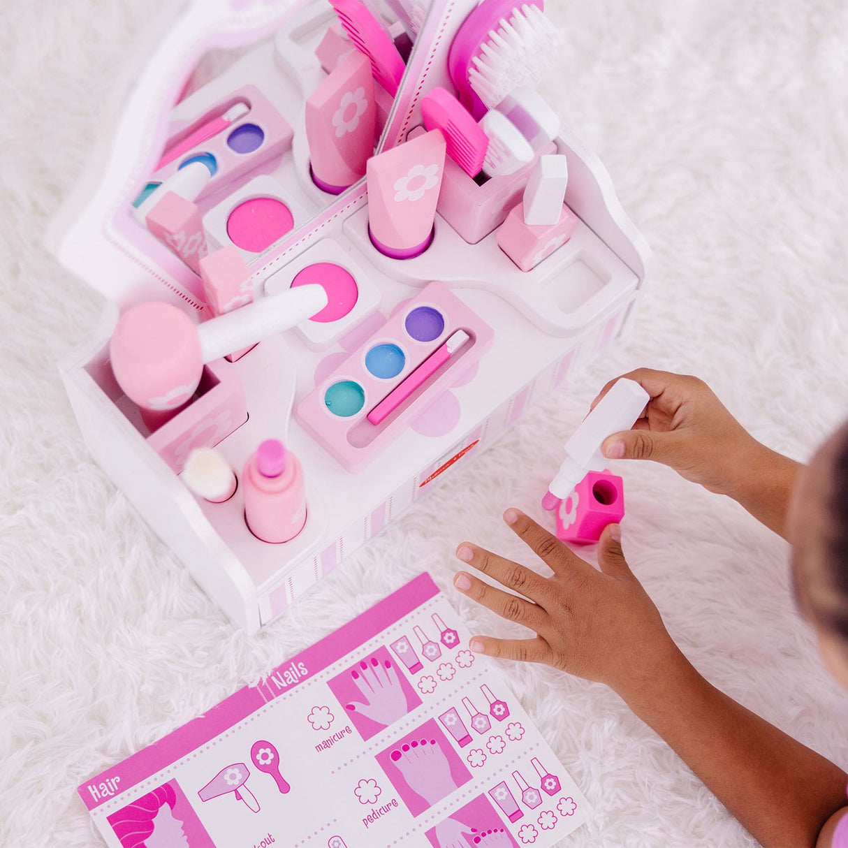 Melissa & Doug Multifarvet Legetøj Vanity Play Set