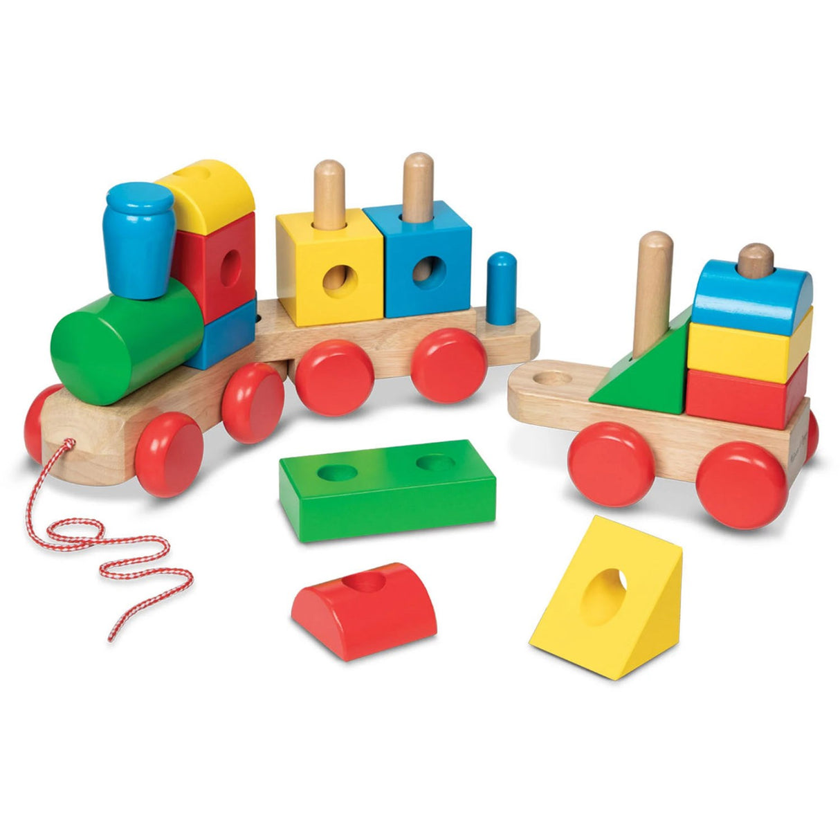 Melissa & Doug Multifarvet Legetøj - Tog Til Stabling