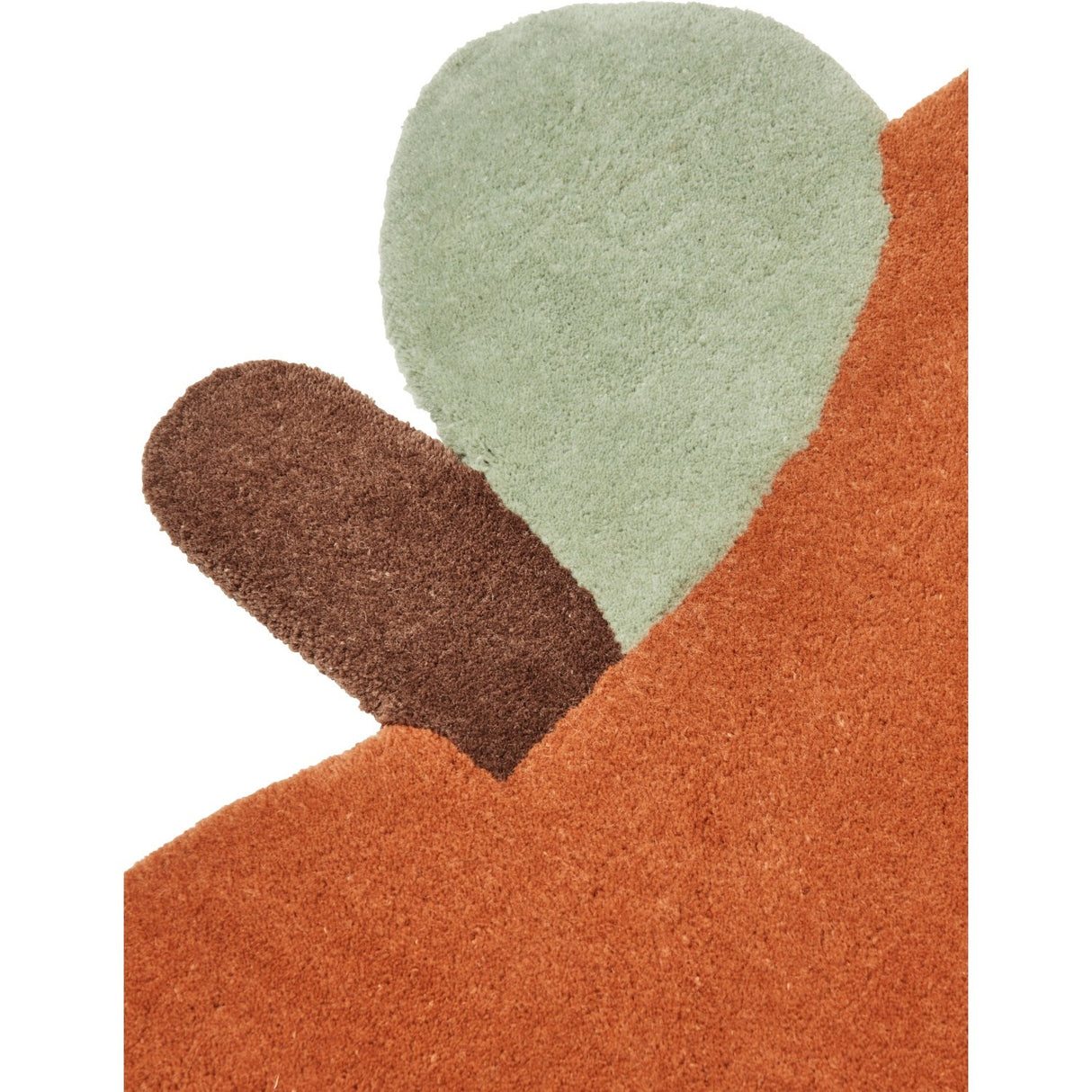 Ferm Living Brown Clay Apple Tufted Tæppe