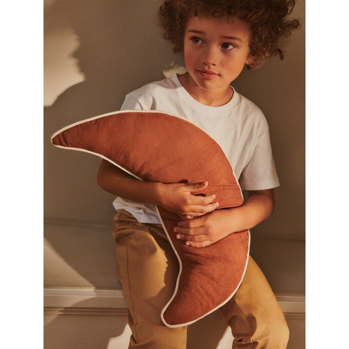 Ferm Living Brown Clay Moon Pude