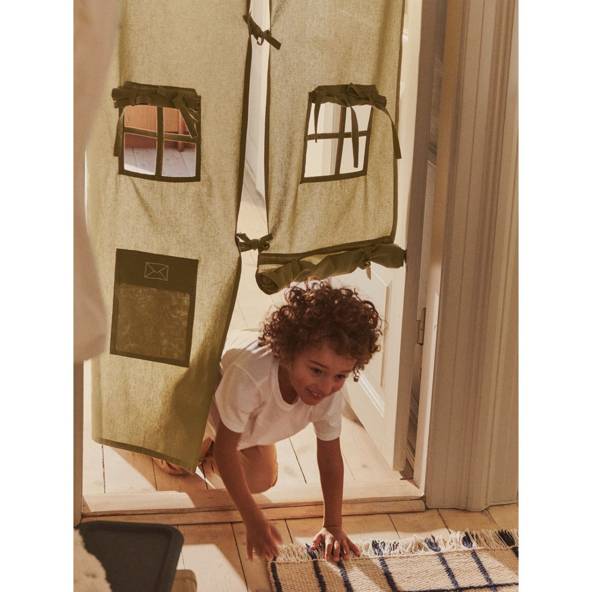 Ferm Living Elm Green Settle Dør Forhæng