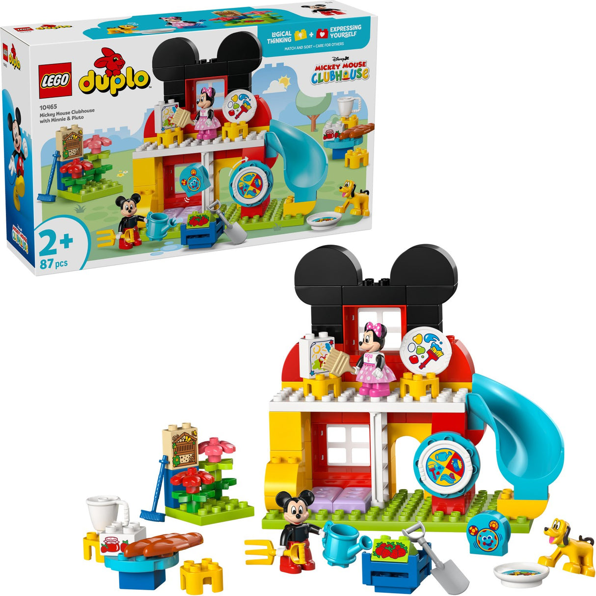 LEGO® DUPLO Disney TM Mickeys Klubhus Med Minnie Og Pluto 10465