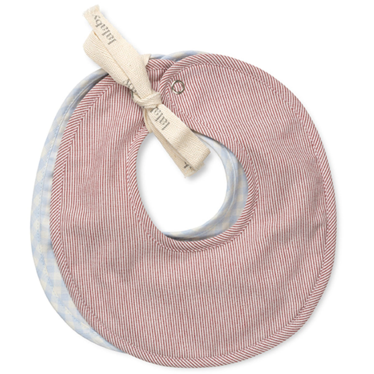 Lalaby Berry Stripe Bibi Hagesmæk 2-Pak