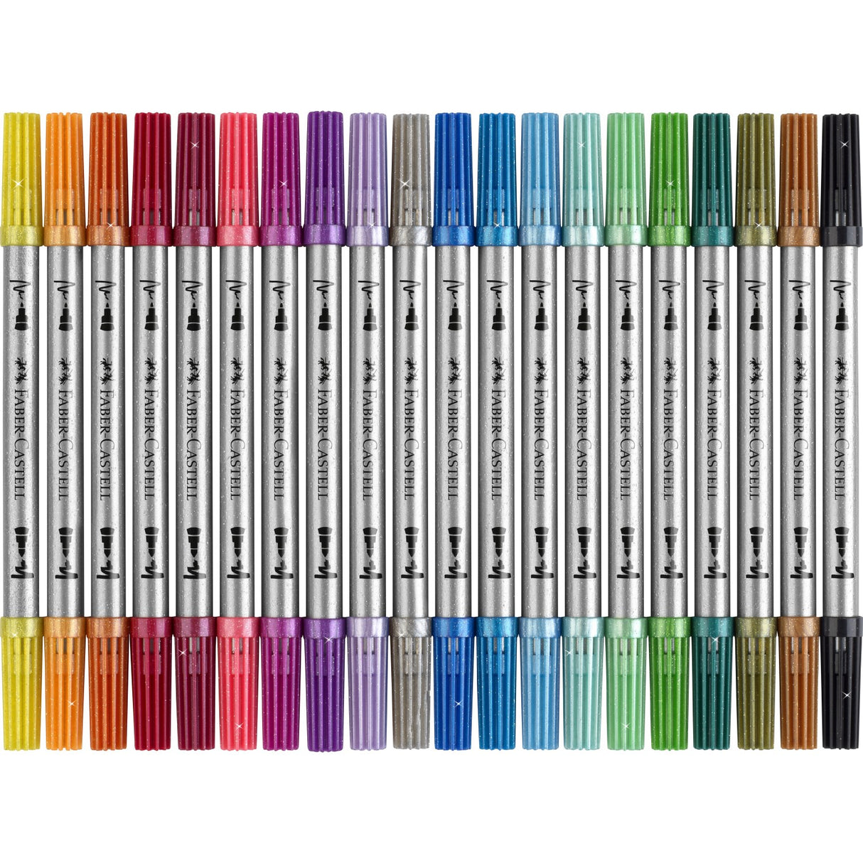 Faber-Castell Tusser Dobbelt 20 Stk
