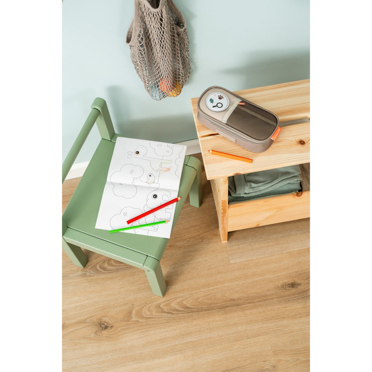 DonebyDeer Sand Tiny Trails Pencil Case