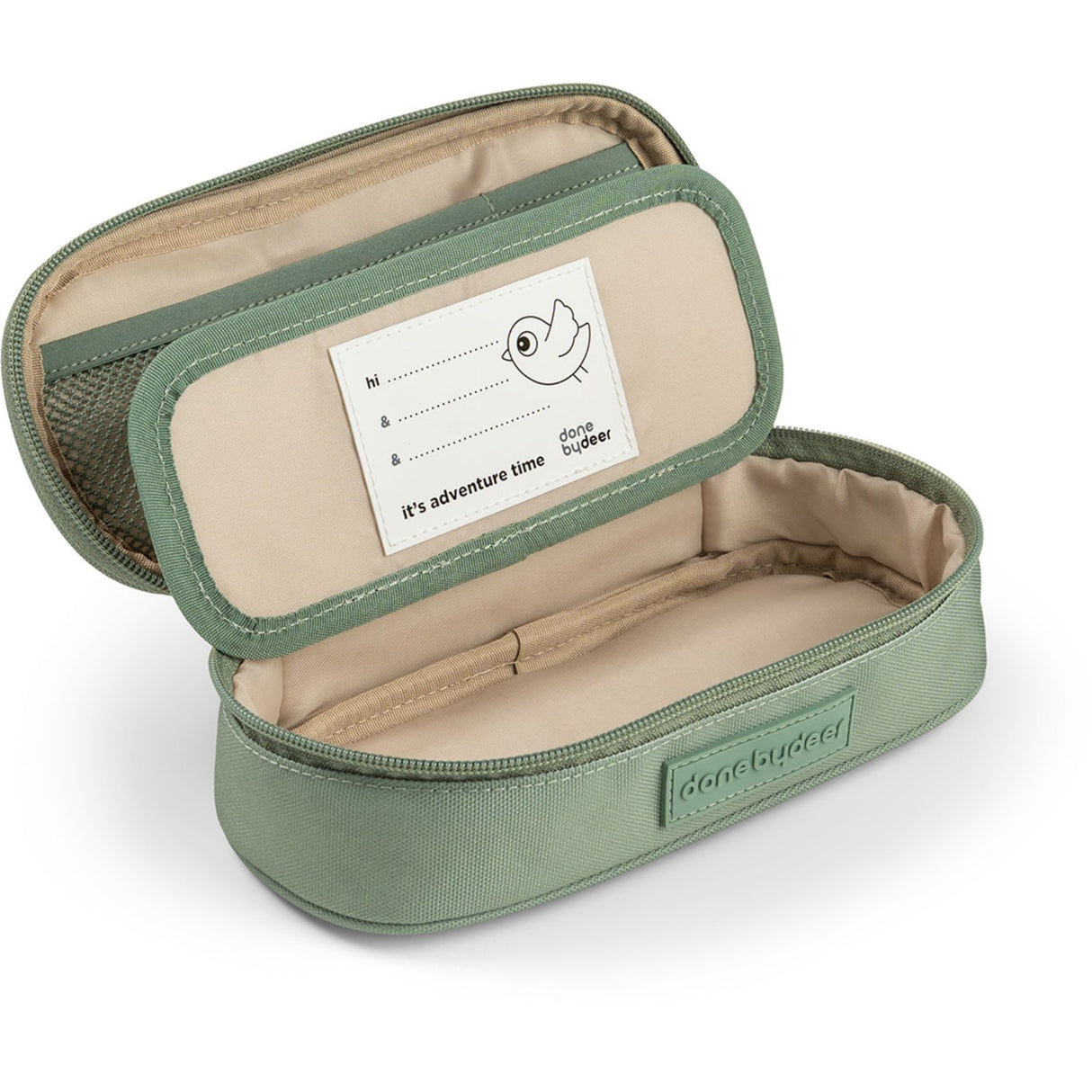 DonebyDeer Green Tiny Trails Pencil Case