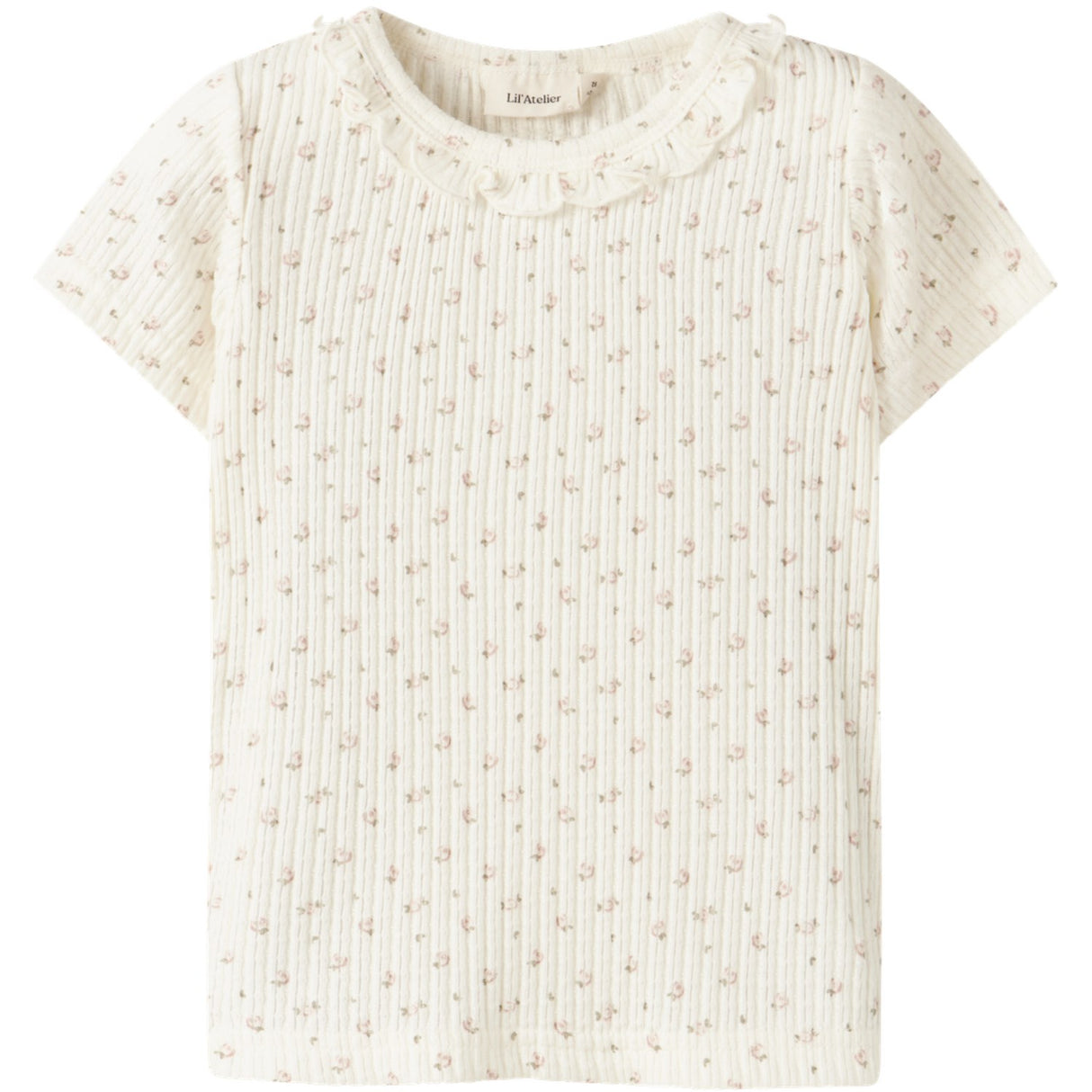 Lil'Atelier Coconut Milk Nmfhulla Hua Ss Slim Top Lil