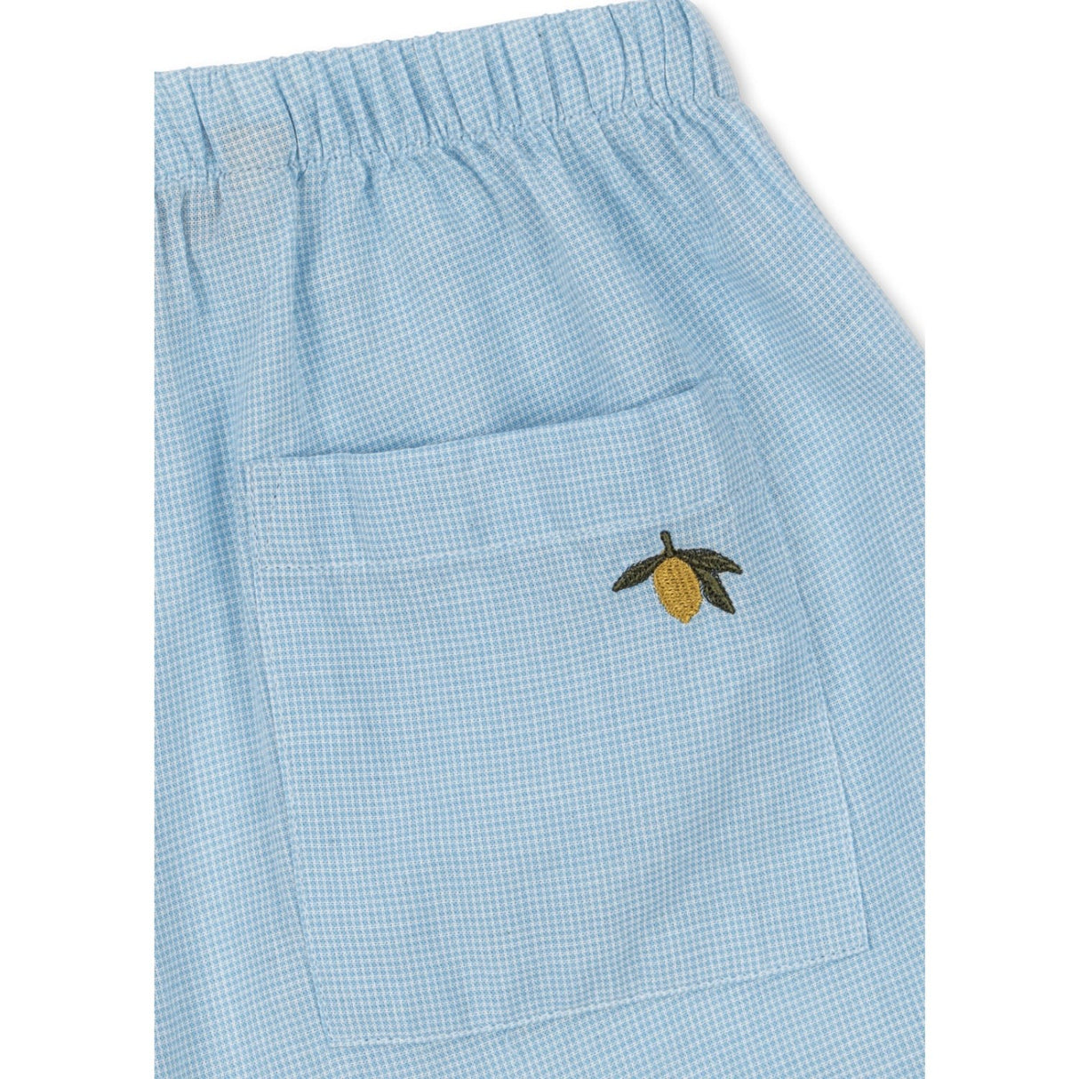Konges Sløjd Blue Check Fran Shorts Gots