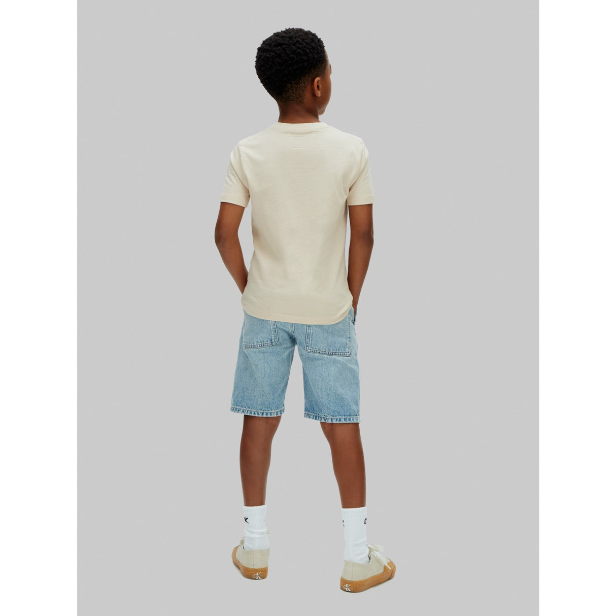 Calvin Klein Dante Wash Skater Denim Shorts Dante Wash