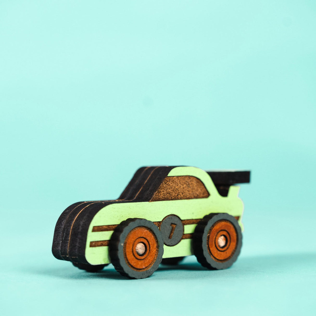 Crateit Town Wooden Legetøj Turbo Racer