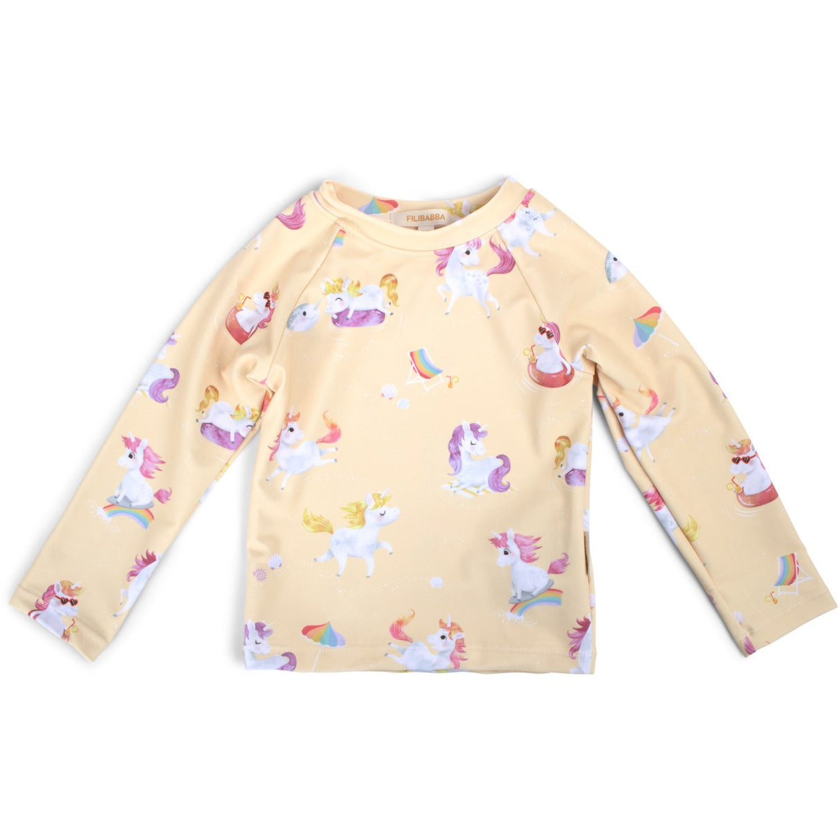 FILIBABBA Unicorn Shores Nor Uv Bluse Ls