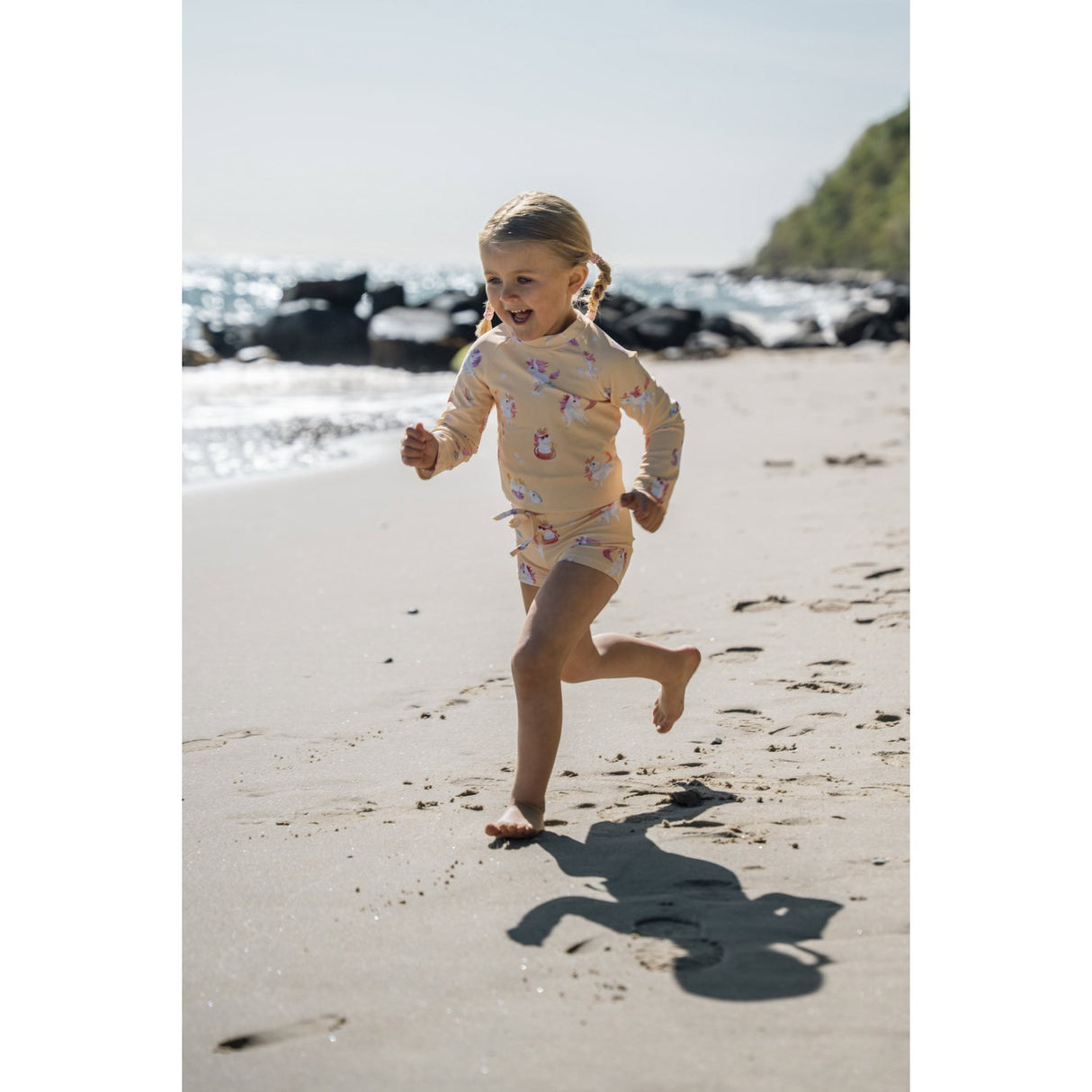 FILIBABBA Unicorn Shores Nor Uv Bluse Ls