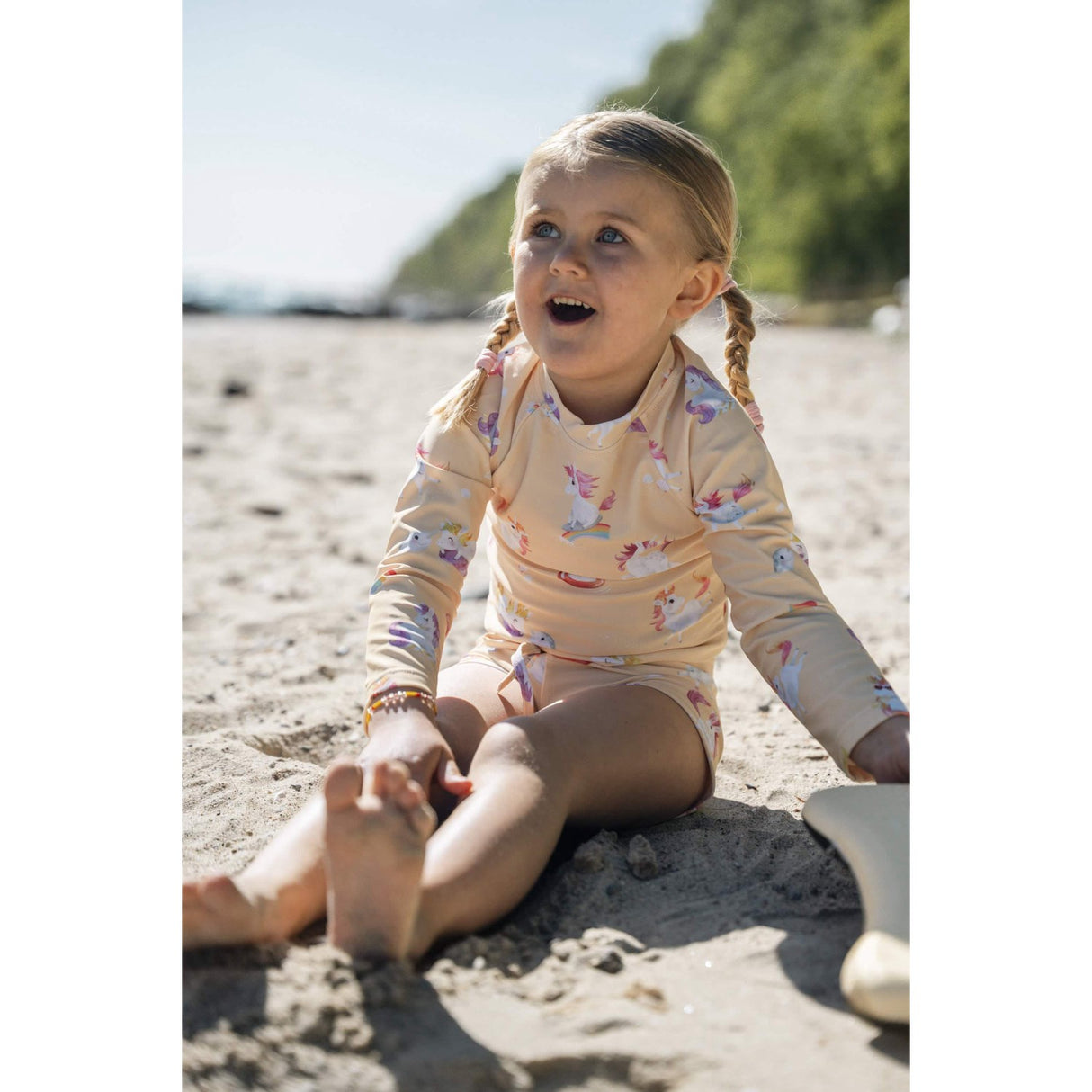 FILIBABBA Unicorn Shores Nor Uv Bluse Ls