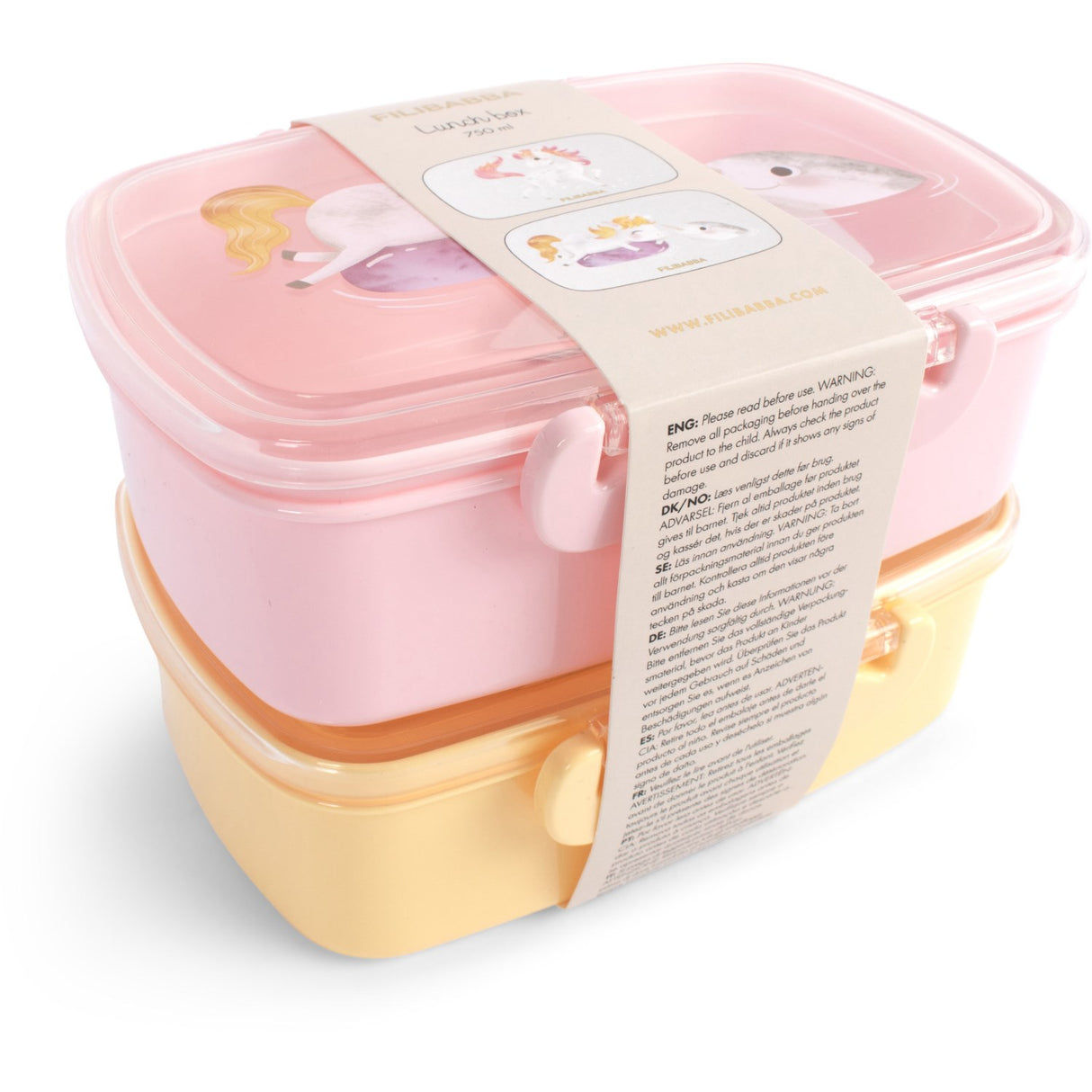 FILIBABBA Unicorn Shores Madkasser 2 Pak