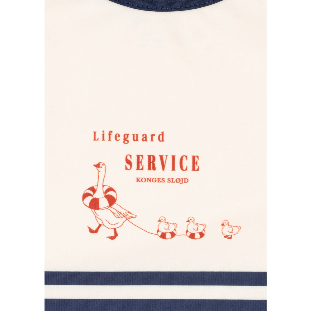 Konges Sløjd Marin Stripe Aster Badebluse Grs