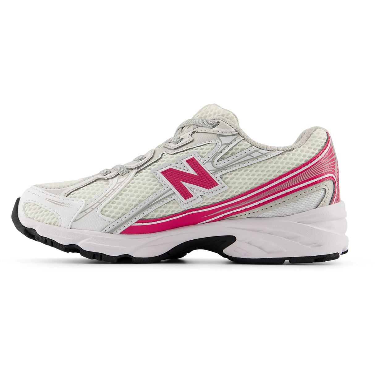 New Balance Sneakers White 740 Kids Bungee Lace