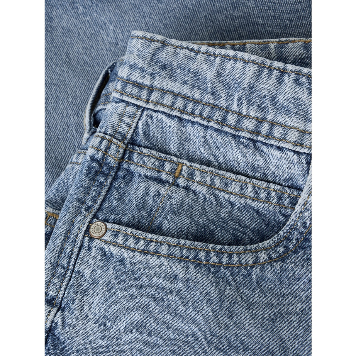 Name It Light Blue Denim Nkmben X-Skater Dnm Jorts 7850-Rm Lnoos