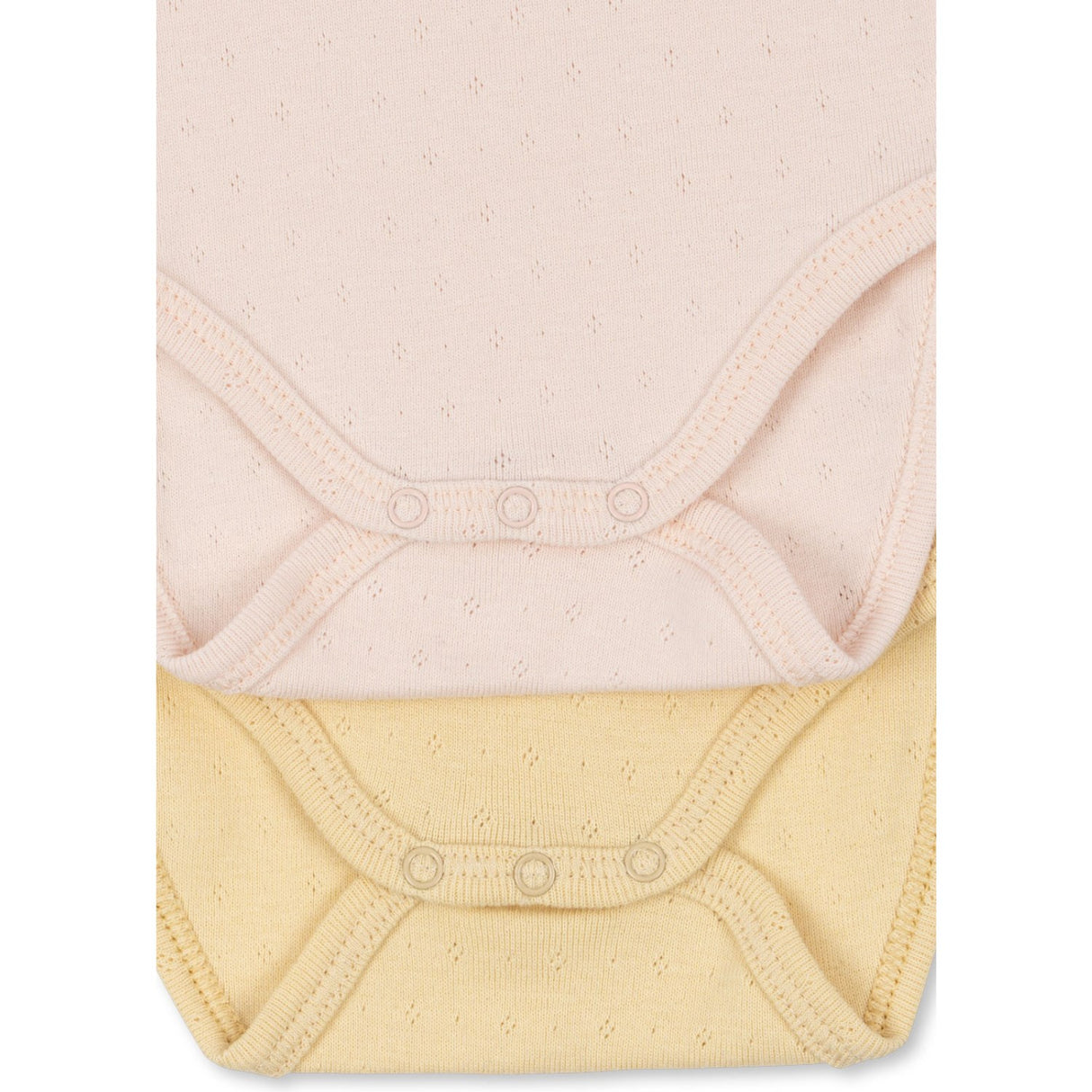 Konges Sløjd Banana Crepe/Creole Pink Fanga Fontana Perla 2 Pak Ls Body Ocs