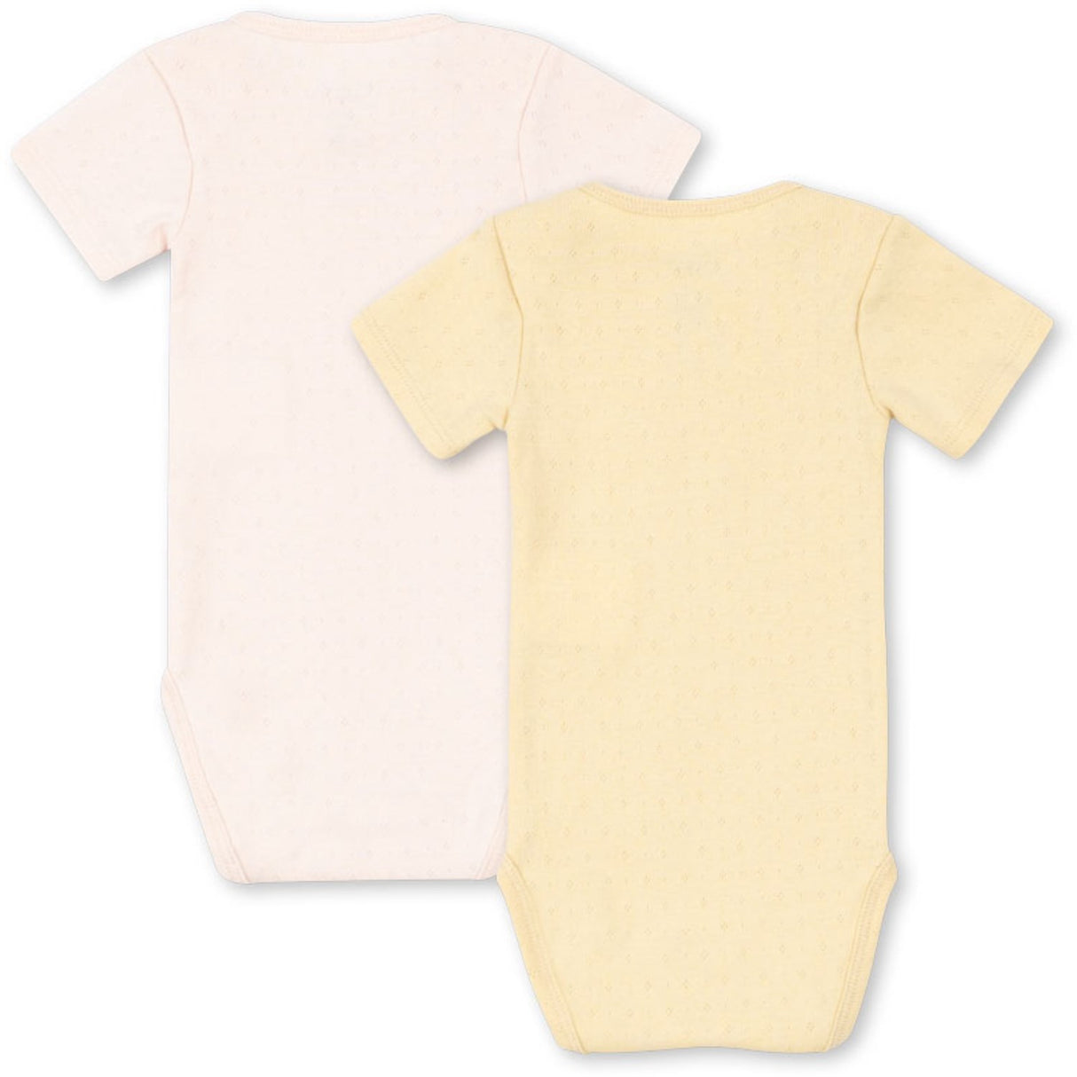Konges Sløjd Banana Crepe/Creole Pink Fanga Fontana Perla 2 Pak Ss Body Ocs