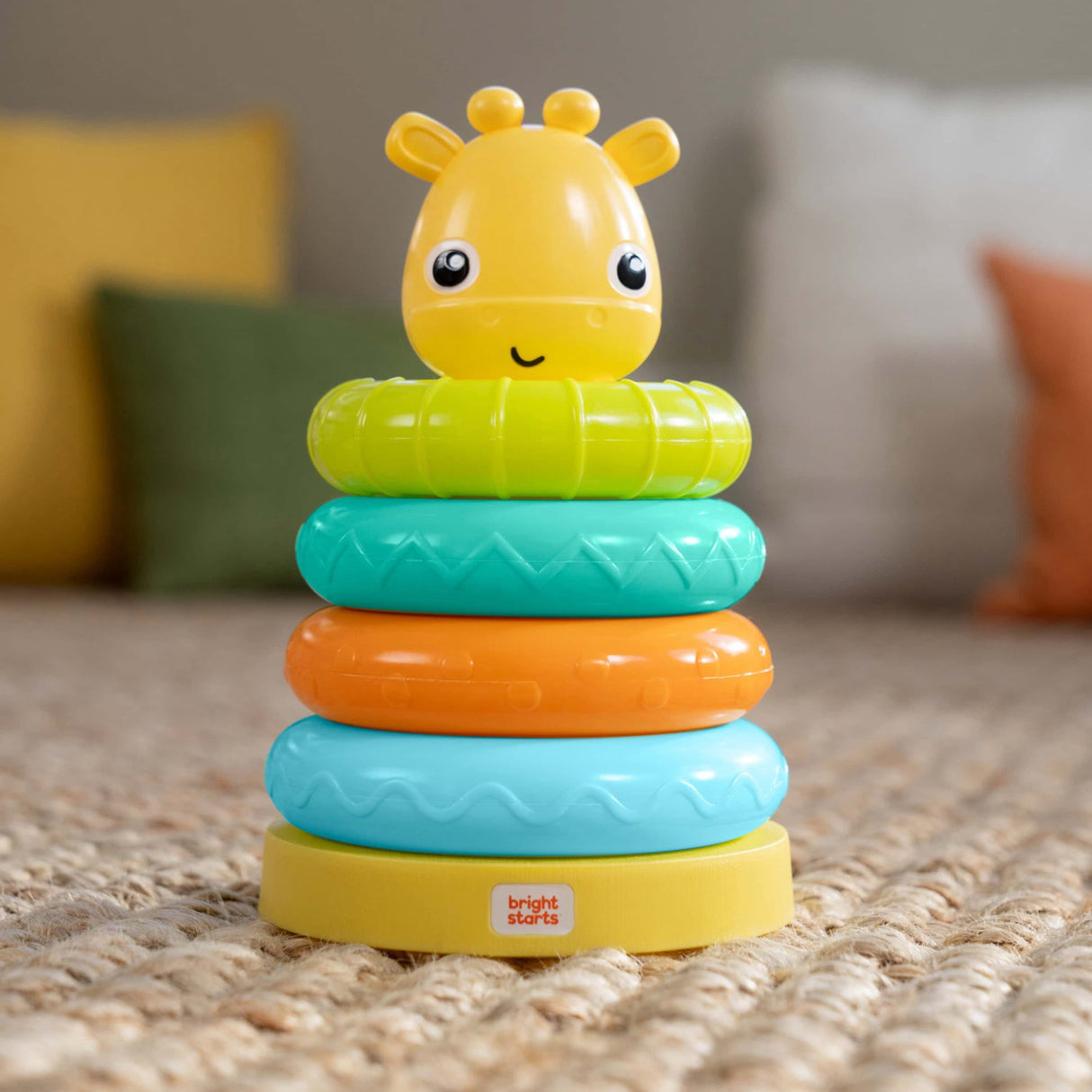 Bright Starts Giraffe Tower™ Stacking Legetøj