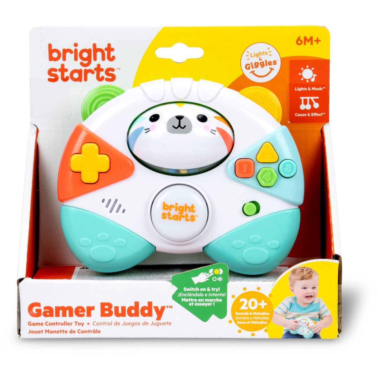 Bright Starts Gamer Buddy™ Game Controller Legetøj