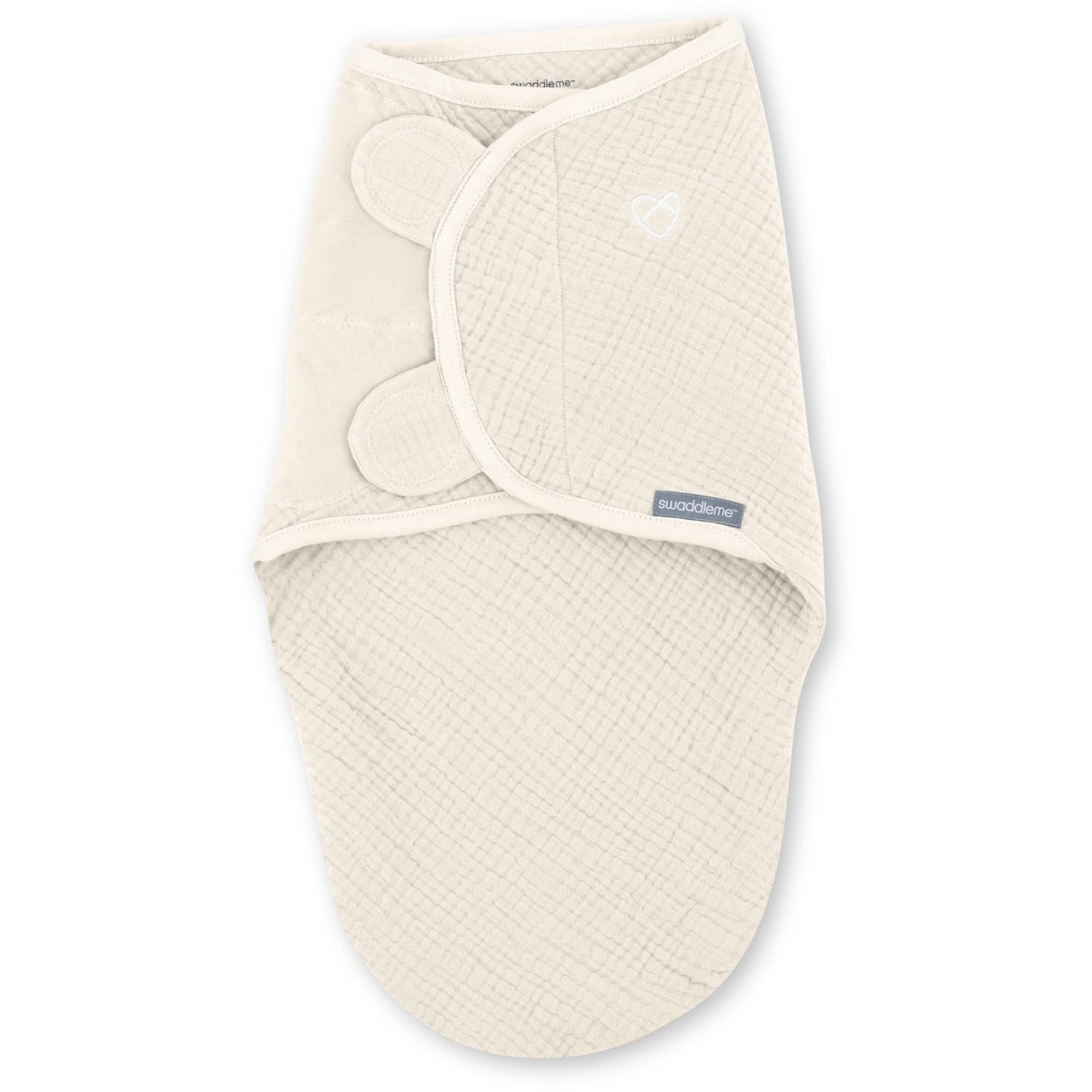 Ingenuity SwaddleMe™ Muslin Original Svøb - Cream
