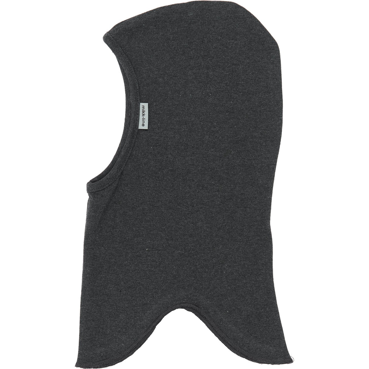 Mikk-Line Dark Grey Melange Bomuld Fullface