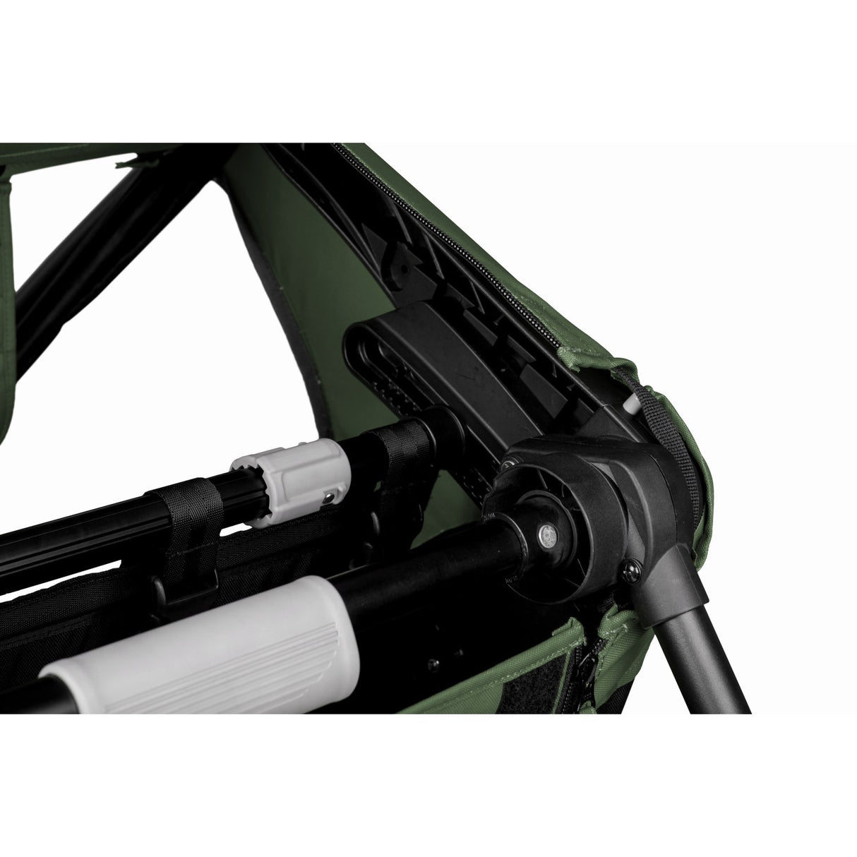 Hamax Green/Black Outback Bicycle Trailer Dobbelt