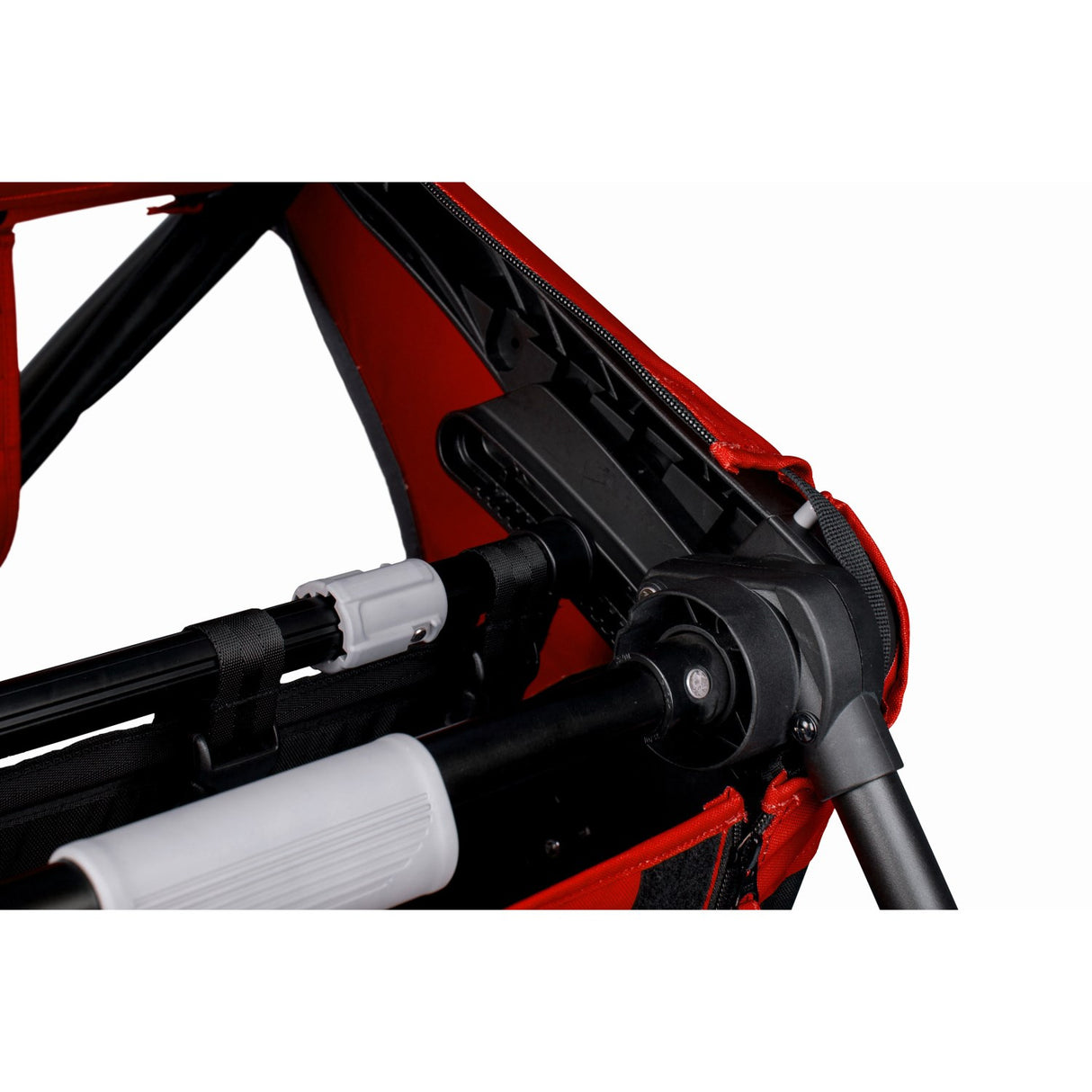 Hamax Red/Black Outback Bicycle Trailer Dobbelt