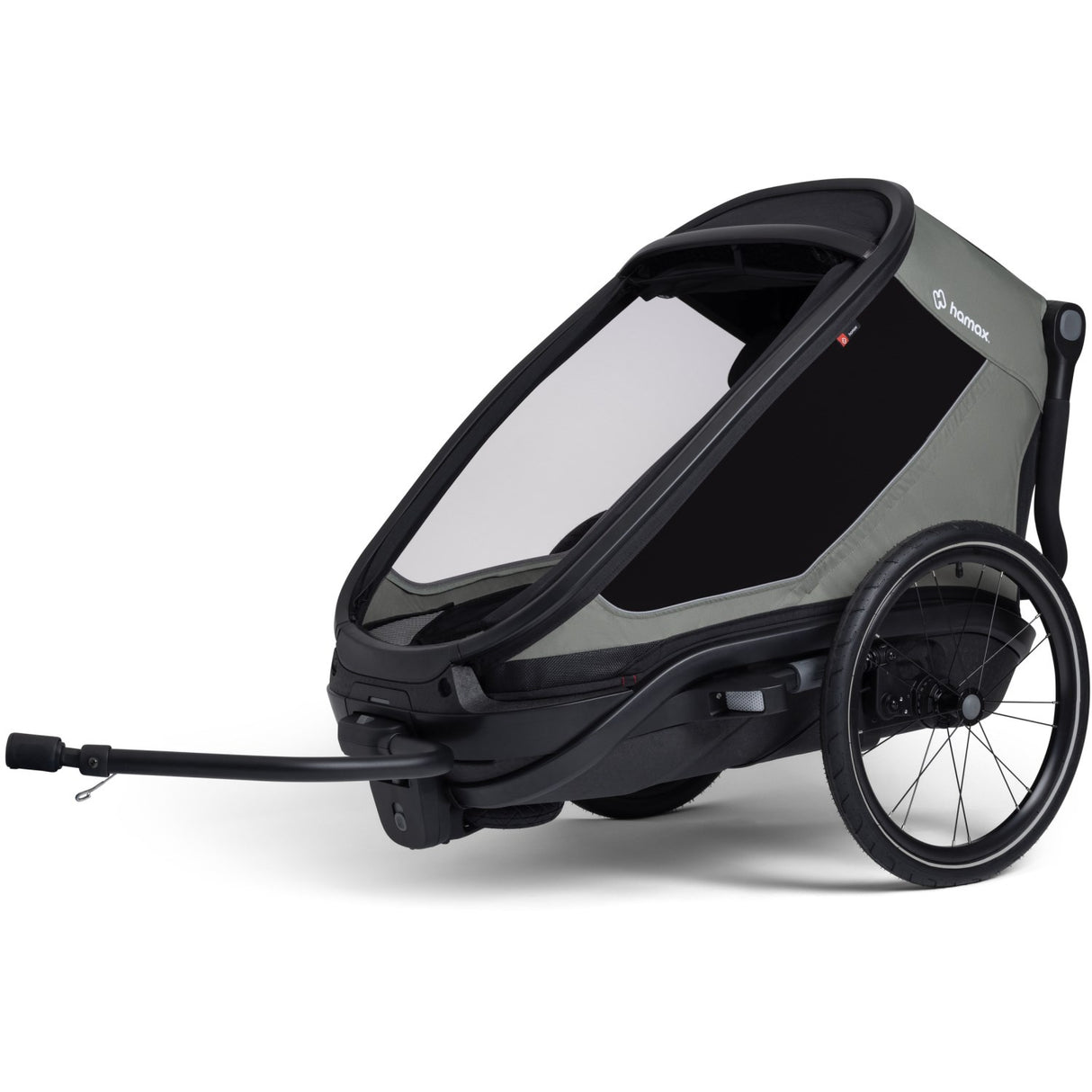 Hamax Cykelanhænger Outback Next Enkelt Green/Black