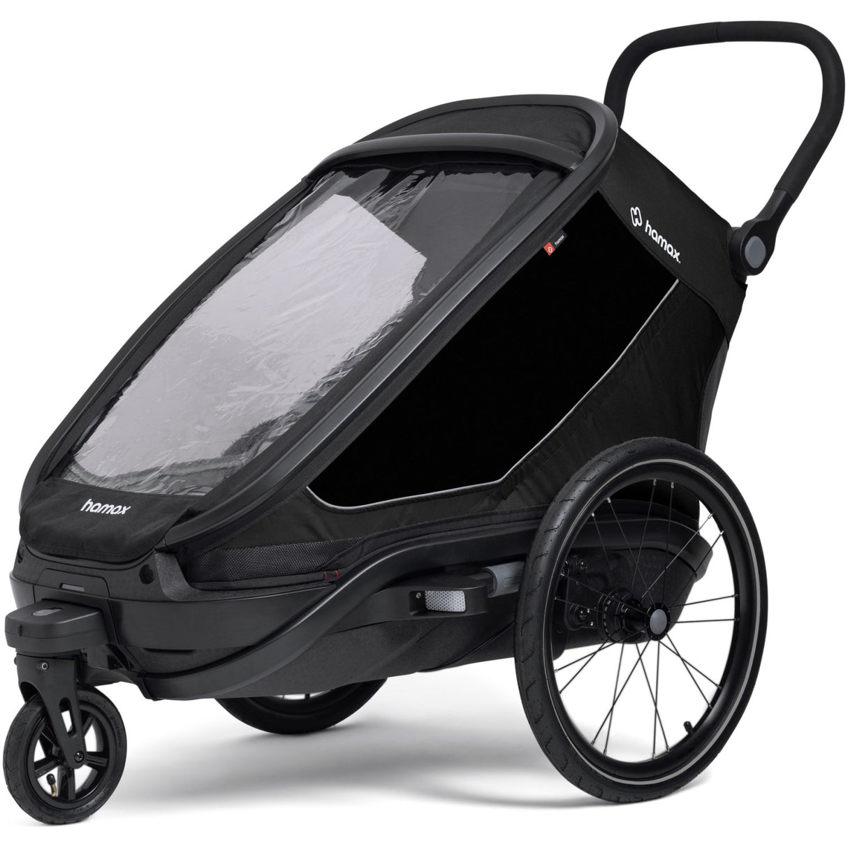 Hamax Cykelanhænger Outback Next Enkelt Black