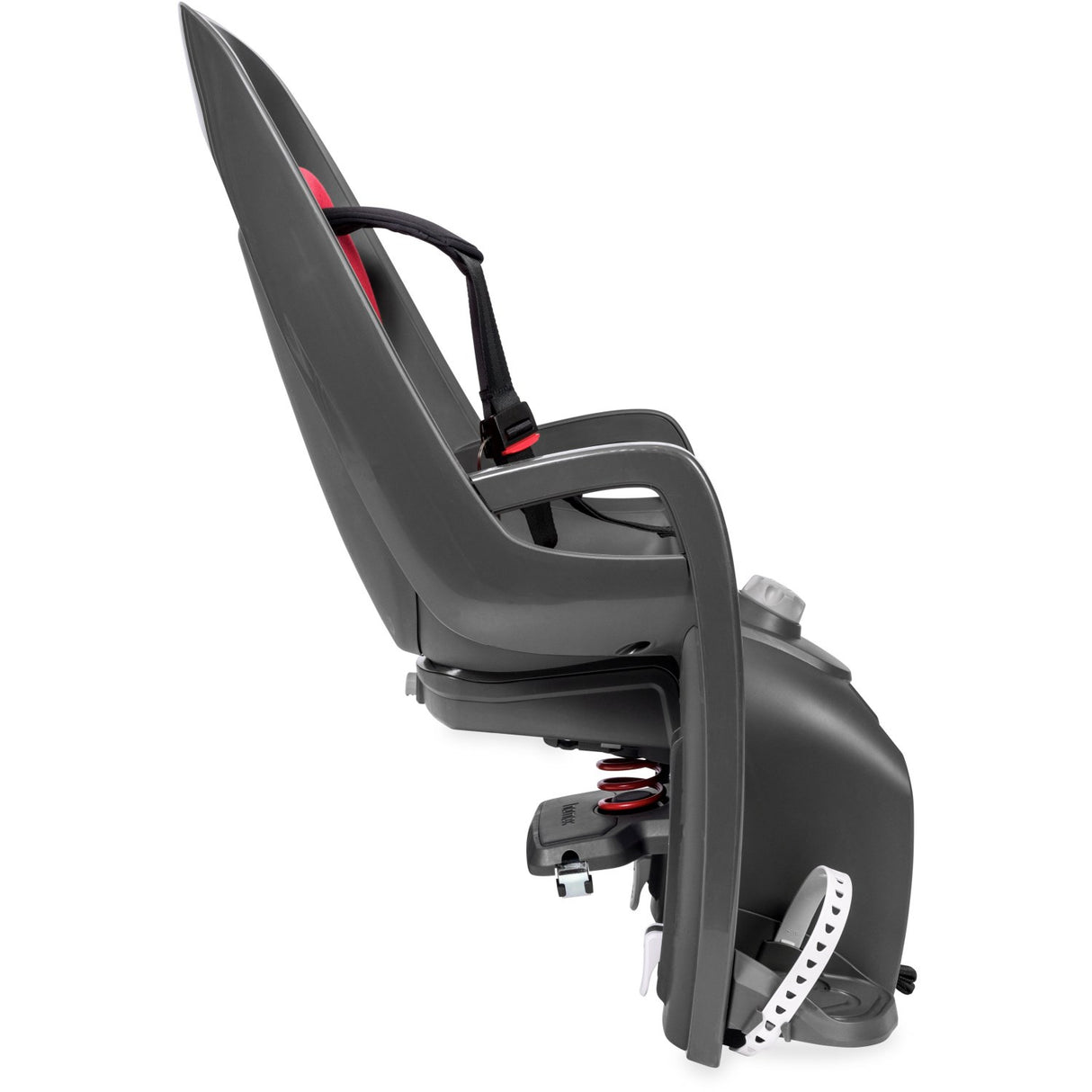 Hamax Dark Grey/Red Padding Caress Child Bike Sæde Rack Mounted