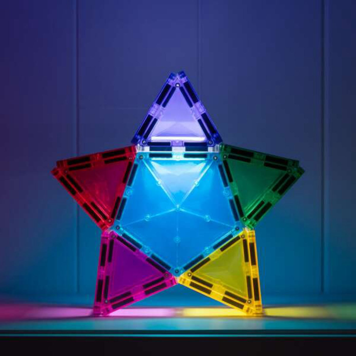 Connetix Multicolour Light Star Pak 28 Pcs