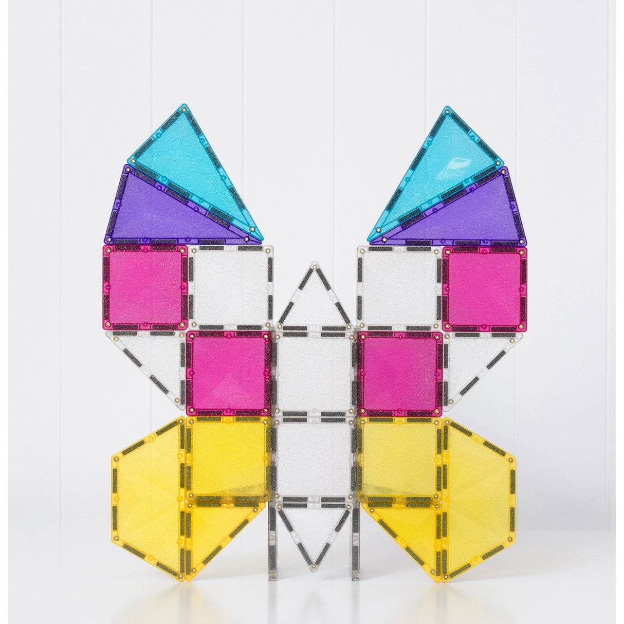 Connetix Multicolour Glitter Enhjørning Pak 56 Pcs