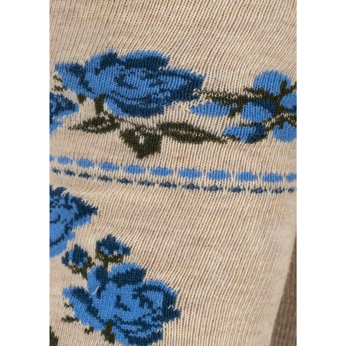 Konges Sløjd Amarena/Tramonto 2 Pak Flower Og Cherry Jacquard Strømpebukser